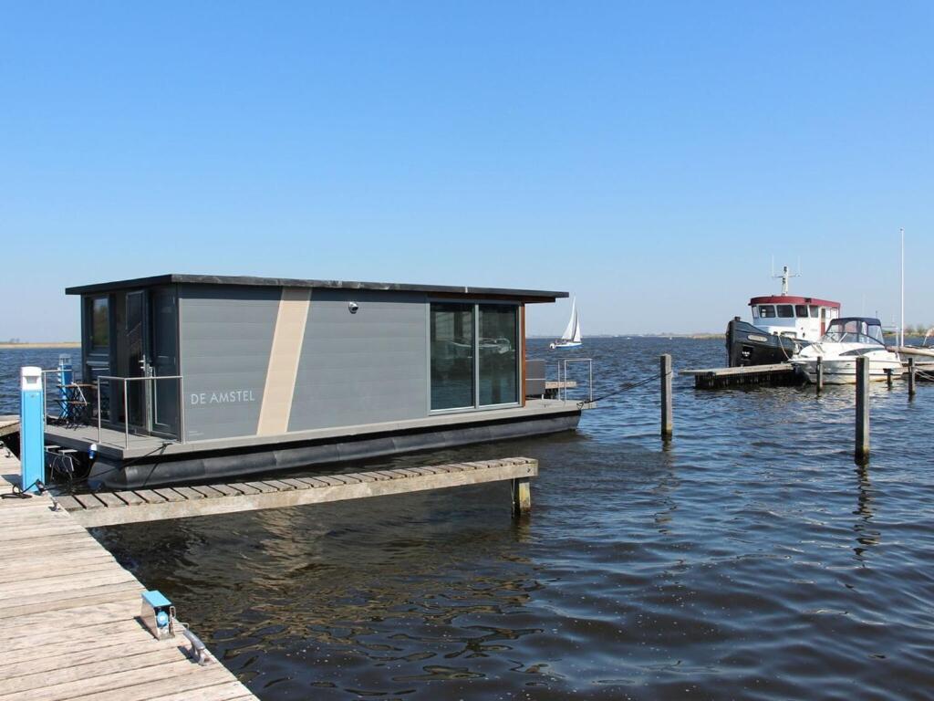 Uitgeest Modern Houseboat With Air Conditioning Located In Marina מראה חיצוני תמונה